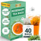LeafLea 40 Premium Rosemary Tea Bags from 100% Natural Rosemary Leaves, Herbal
