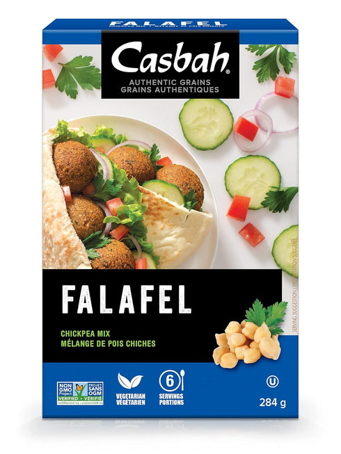 Casbah Authentic Grains, Falafel Chickpea Mix, 10 Ounce