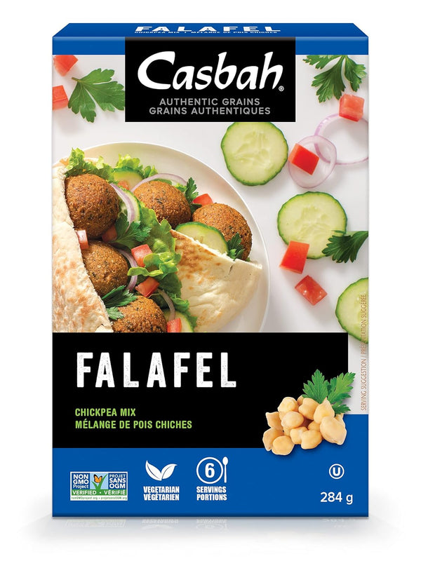Casbah Authentic Grains, Falafel Chickpea Mix, 10 Ounce
