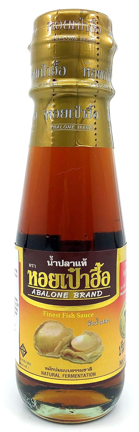 Abalone Brand Premium Thai Fish Sauce, 95ml/3.33oz, Delicious for Thai Food