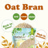 4 Food to Live Oat Bran, Pounds A Nutritional Powerhouse High Fiber Hot Cereal, Milled from High Protein Oats. Raw