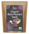 Jiva Organic Black Mustard Seeds Whole 2.75 Pound Bulk Bag - Non-GMO