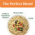 8.5 OZ SEEDS OF CHANGE Organic Quinoa & Brown Rice with Garlic, Organic Food, Pouch
