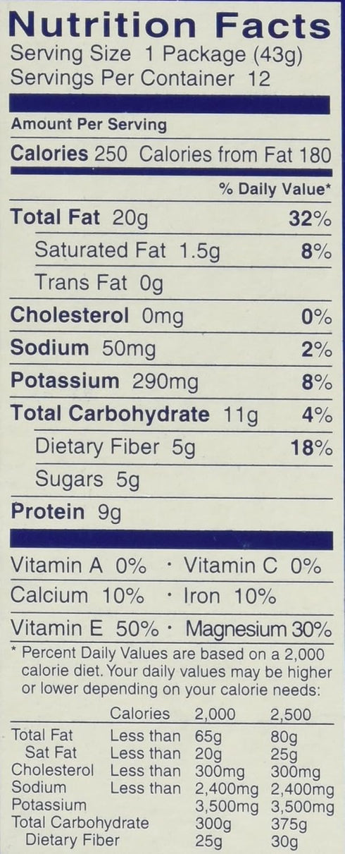 (1.5 Oz. Pack 12) Blue Diamond Almonds, Toasted Coconut Flavored Snack Nuts, Single Serve Bags Tubes
