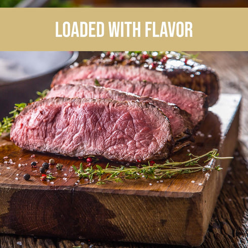 2.4 oz Organic Steak Seasoning & Rub - Divine Bovine by Flavor Seed, Gourmet Spice Blend for Cooking & Grilling Steak