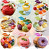 7 Set 10ml, 0.35oz/Bottles Natural Food Coloring Colors FD&C Dye Free & No Artificial Dyes Baking Supplies, Vibrant
