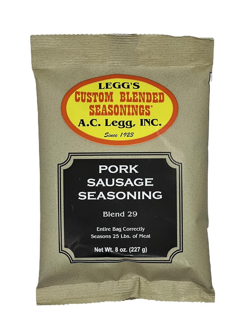 Old Plantation Seasonings A.C. Legg - Blend 29 - Pork Sausage Seasoning - 8 Ounce