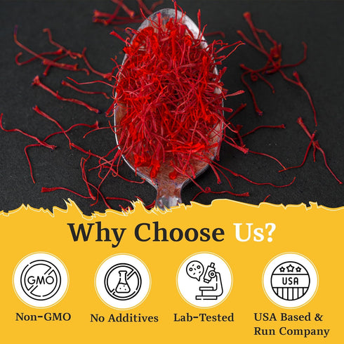 10 Van Kleef Emporium Kashmiri Saffron Threads Grams | Grade A+ Super Negin Premium All-Red Spice | Pure & Organic