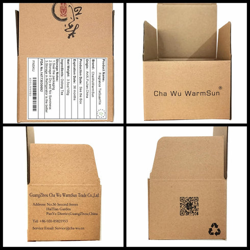 ChaWuWarmSun Fragrant TieGuanYin Oolong Tea - 3.5oz/100g Loose Leaf Wu Long from AnXi, FuJian