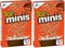 Reese's Puffs Minis Breakfast Cereal, Chocolate Peanut Butter Cereal, 11.7 OZ (Pack