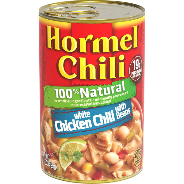 HORMEL Chili Natural White Chicken Chili with Beans (Pack of 12), 15