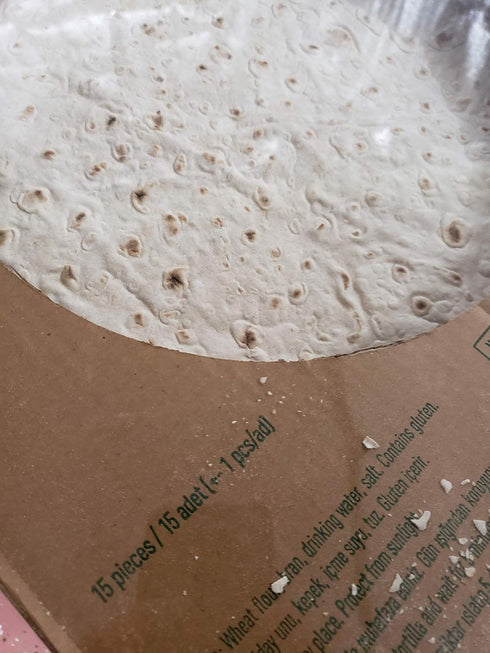 Yoruk 15 Traditional Anatolian Dry Tortilla (Kuru Yufka) pcs