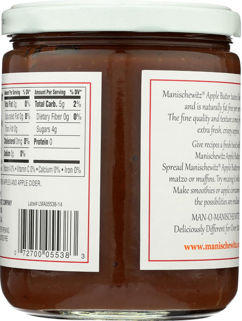 17 OZ MANISCHEWITZ Apple Butter