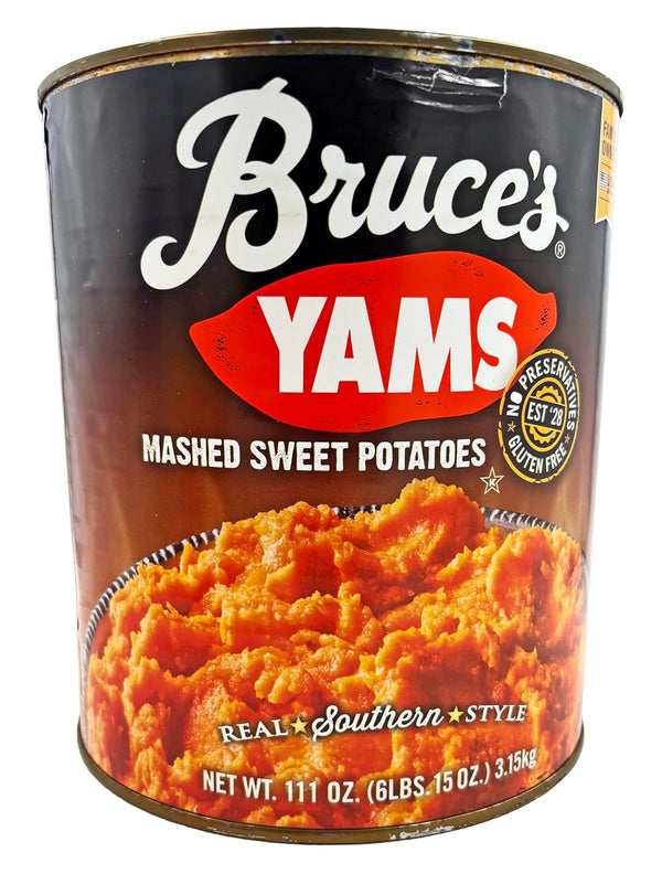 Bruce Foods Bruce's Mashed Sweet Potatoes (Yams) | Southern Style | Kosher | 6.94