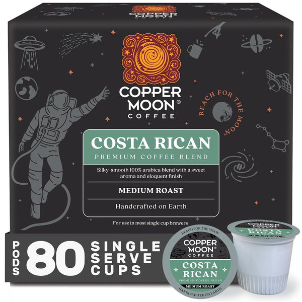 Copper Moon Single Serve Coffee Pods For Keurig K-Cup Brewers, Medium Roast,