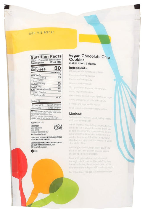 365 64 by Whole Foods Market, Cane Sugar, Ounce