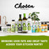 100% 40% Oil,12 oz 2-Pack Chosen Foods Chocolate Hazelnut Spread - Made with Pure Avocado Oil, Simple Ingredients, Less