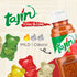 Gummy Gummies 2 oz 12 Pack Snak Club Tajin Bears, Assorted Fruit Candy with Chili and Lime Seasoning, Mild, Gluten-Free