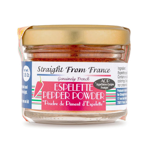 Straight From France - Espelette Pepper Powder from France, 1.06 Ounce