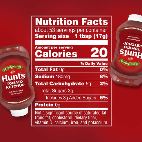 32 oz Hunt's Tomato Ketchup Squeeze Bottle
