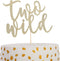 Two Wild Birthday Cake Toppers, Two Cake Toppers for Party Decorations and Baby Shower Photo Props