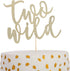 Two Wild Birthday Cake Toppers, Two Cake Toppers for Party Decorations and Baby Shower Photo Props