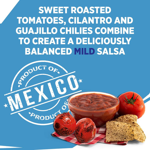 frontera 16 oz Gourmet Mexican Roasted Tomato Salsa, Mild, Keto Friendly