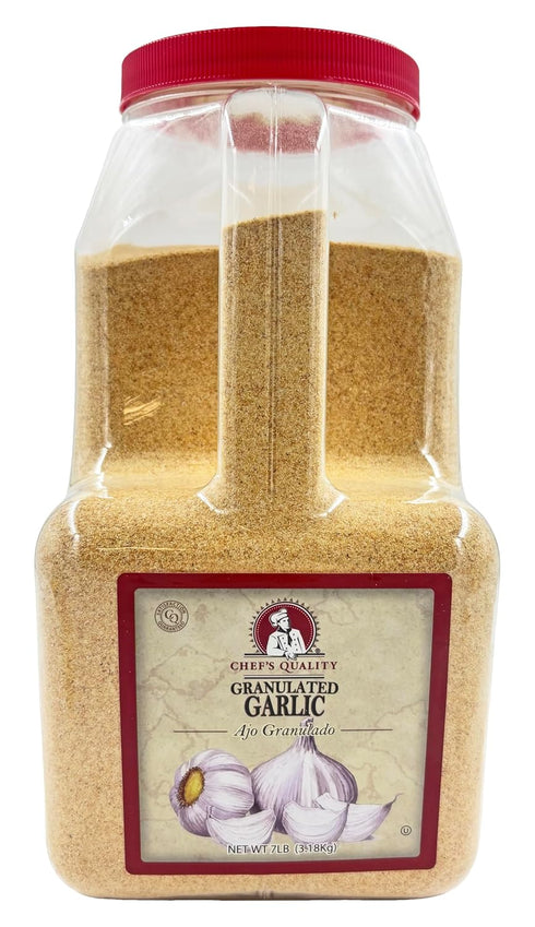 7 LB Chef's Quality Granulated Garlic