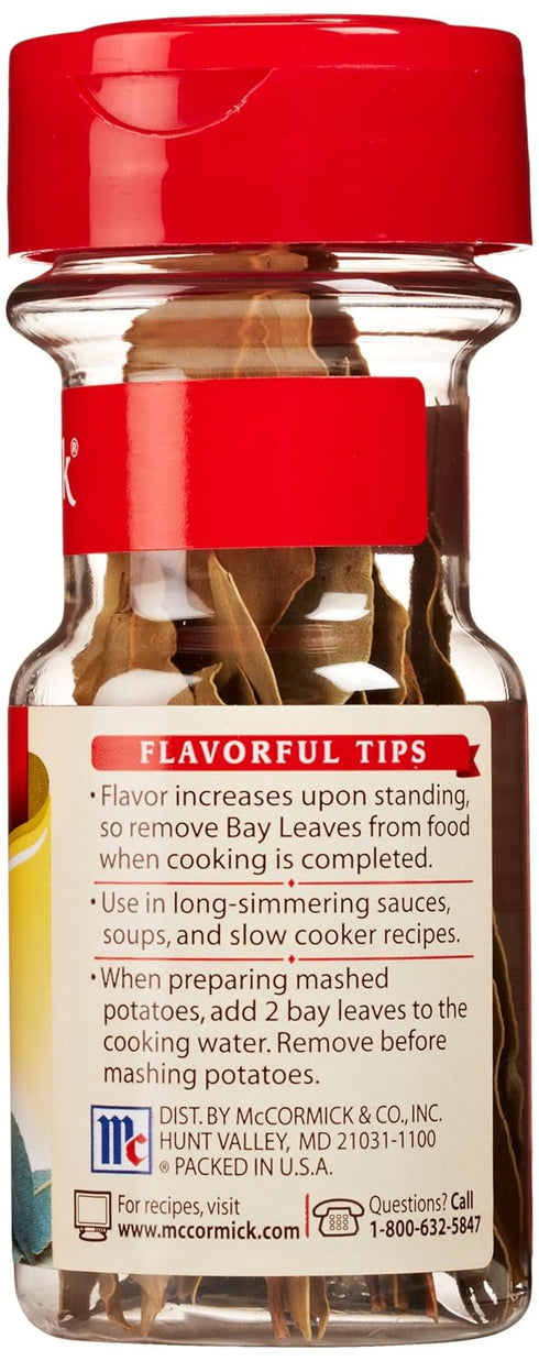 McCormick Bay Leaves, 0.12 Oz