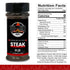 10-42 BBQ Steak Seasoning (NO MSG, 0 Calorie) | Savory Garlic and Herb Flavor Steak Rub for Grilling Meat, 5.5oz