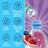 Immunity .07 oz Packets, 10 Crystal Light Support Blueberry Pomegranate naturally flavored with other natural flavor
