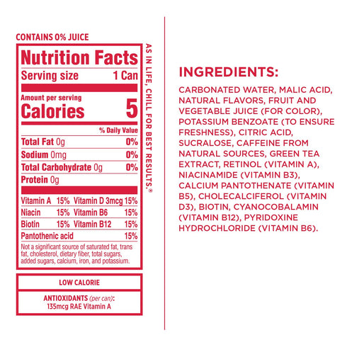 Sparkling ICE (Pack 12) (Pack 12) +Caffeine Strawberry Citrus Sparkling Water Of and , Cherry Limeade Sparkling Water