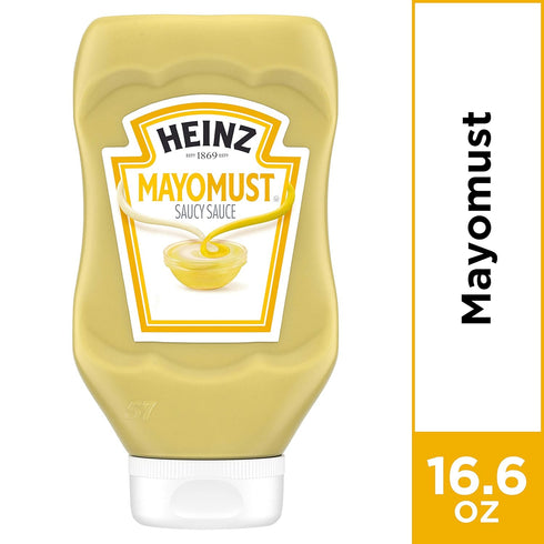 (16.6 oz Heinz Mayomust Mayonnaise & Mustard Sauce Mix Bottle)