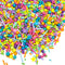 Manvscakes Rainbow Cake Sprinkles - Pink Edible Sprinkles for Valentines, Cookies, Chocolate, Ice Cream