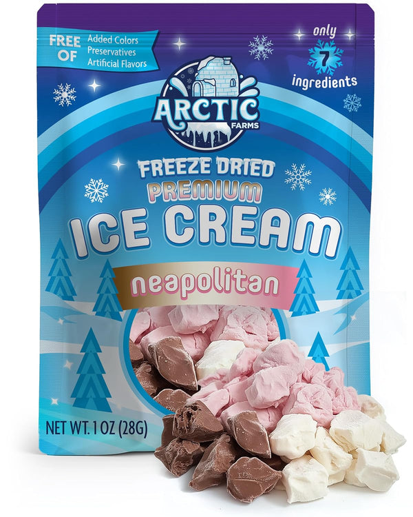 Arctic Farms Freeze Dried Premium Ice Cream That Does Not Melt (7
