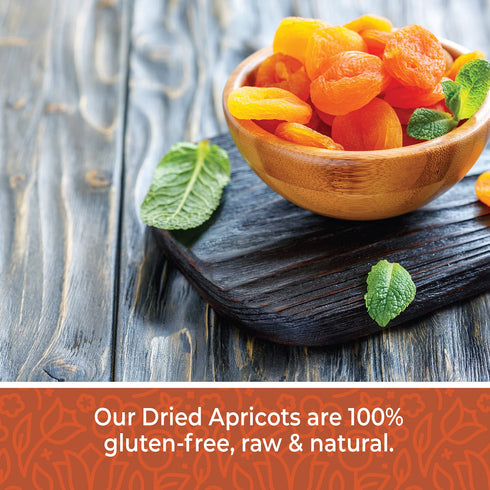 1 Dried Apricots No Sugar Added, Pound. Turkish Apricots Dried Fruit, Dry Apricot Bulk, Apricots. All Natural, Non-GMO.