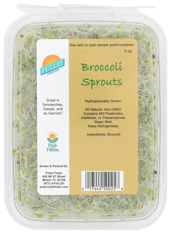 HIPFATE FULLEI Broccoli Deli Sprouts, 3 OZ