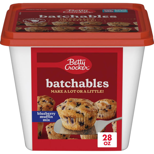 Betty Crocker Batchables Blueberry Muffin Mix, Mix and Bake 4 to 12