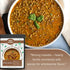 Store Cooked,50gm KDI Moong Masala, USDA Organic Ready to Eat Lentil Curry, Freeze Dried Indian Food, Fully