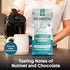 Immune Wellbeing, 1 12oz (2 Pack) Organic Lion's Mane and Chaga Mushroom Coffee Dark Roast, Full Fruiting Bodies