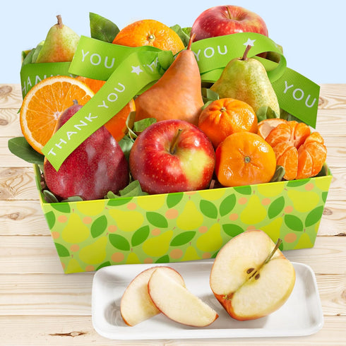 Thank You Fruit Favorites Gift Basket - A Thoughtful Gesture
