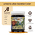 Country 454g/16Oz Goshen Honey Extremely Raw Buckwheat Dark Honey - Unfiltered, Unprocessed, Pure & Natural from Amish