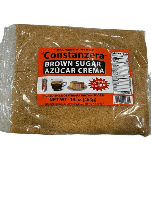 La Constanzera Organic Brown Sugar, Made in Dominican Republic 16oz