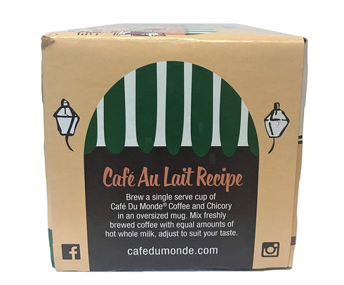 Cafe Du Monde 24 Coffee and Chicory Single Serve Cups
