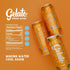 Packaged 12 pack (16 oz Gelato Mango Sparkling Water - Oxygenated Sparkling Water in Aluminum Cans - fl cans)