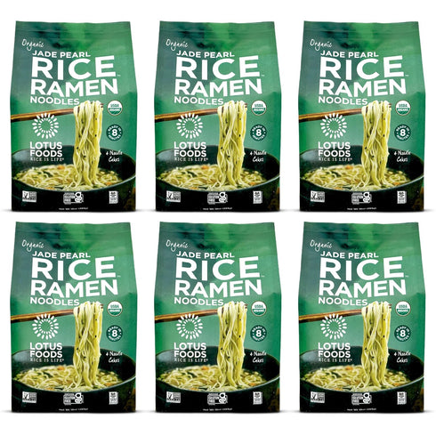 Lotus Foods Organic Jade Pearl Rice Ramen Noodles - Gluten Free Instant
