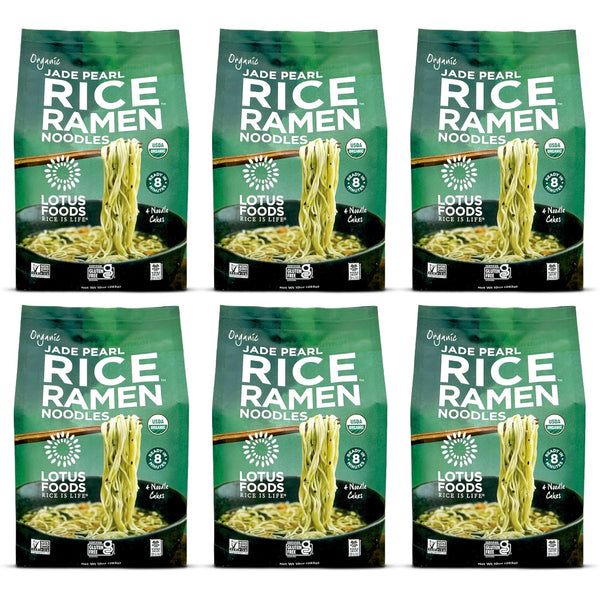 Lotus Foods Organic Jade Pearl Rice Ramen Noodles - Gluten Free Instant