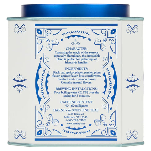 30 Count Harney & Sons Celebration, Black Tea with Apricot, Hazelnut, and Cinnamon Flavor