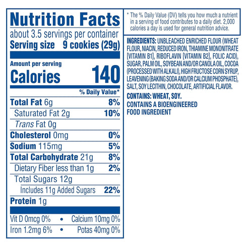12-3.5 oz OREO Minis Chocolate Sandwich Cookies, Snack Cups