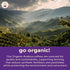 1 (Pack 1) Coffee Bean Direct Organic Fair Trade Colombian, Whole Bean Coffee, Arabica Coffee, Light Roast, Pound Bag